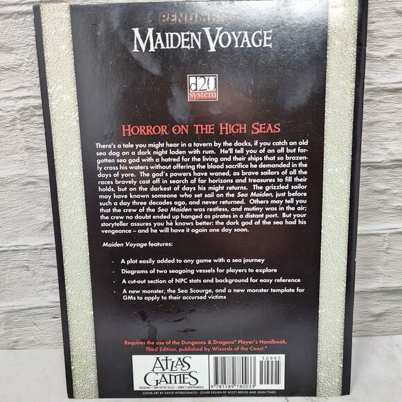 Maiden Voyage: A Penumbra d20 System RPG Roleplaying Game for Dungeons & Dragon - Picture 2 of 4